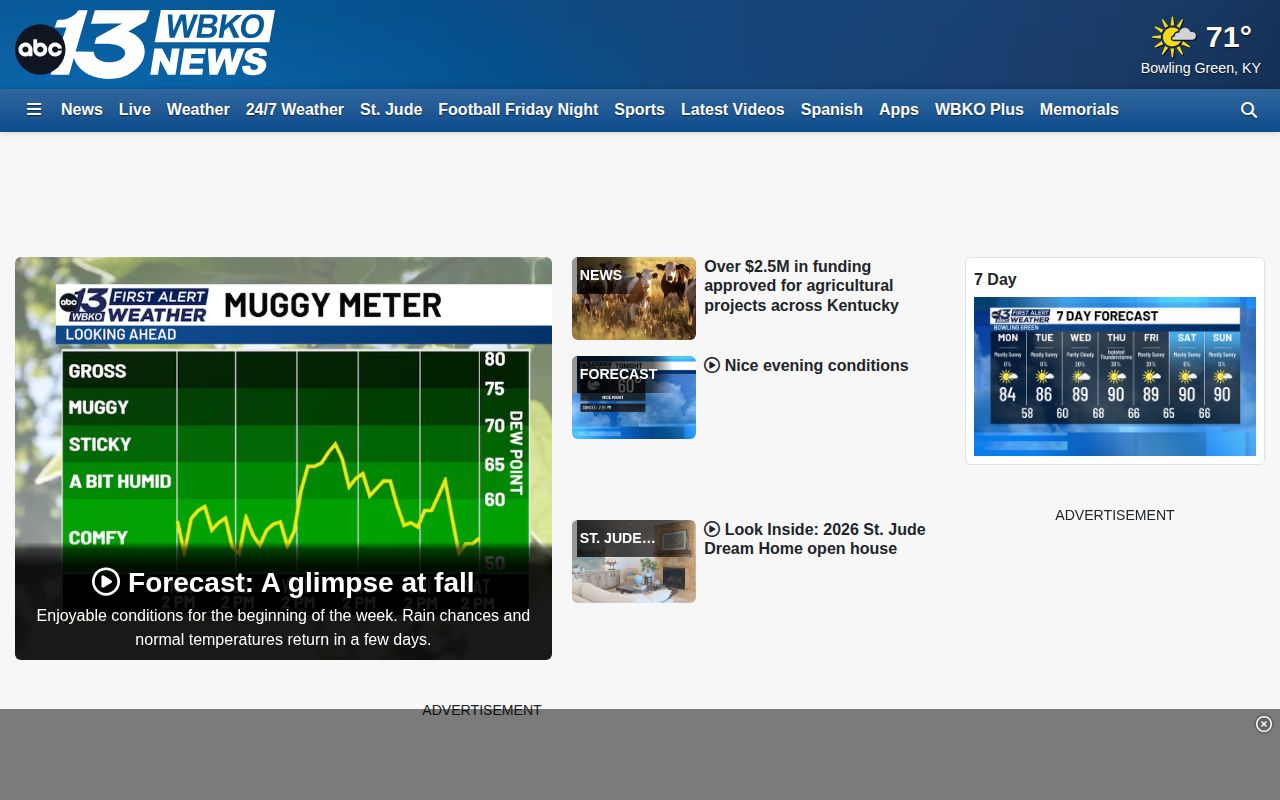 Butler County crime news context on WBKO regional news